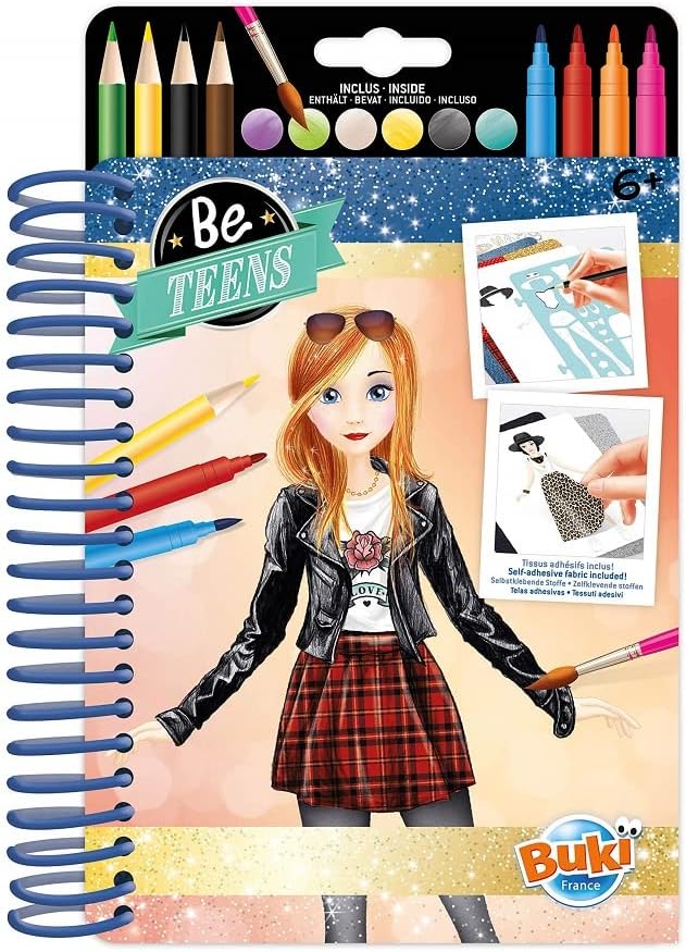 Buki Sketchbook – Rock Outfits CM103 - Colorland Toys