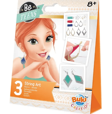 Buki String Art - 3 Items Of Jewellery BE304 - Colorland Toys