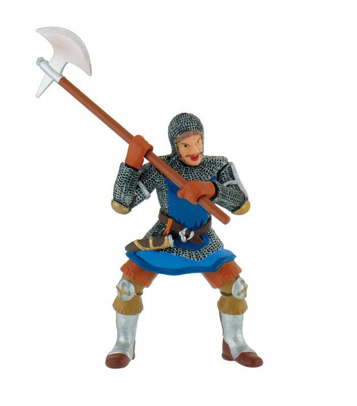 Bullyland Knight with Axe Blue 80780 - Colorland Toys