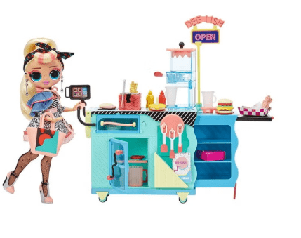 Bundle Offer LOL Surprise! OMG Miss Sundae To Go Diner With OMG Uptown Girl Fashion Doll - Colorland Toys