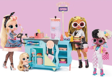 Bundle Offer LOL Surprise! OMG Miss Sundae To Go Diner With OMG Uptown Girl Fashion Doll - Colorland Toys
