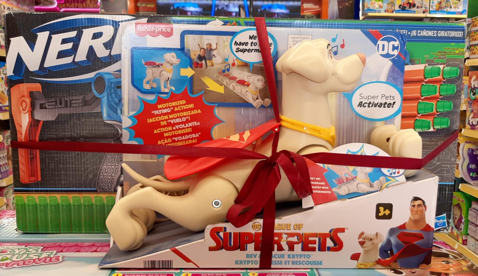 Bundle Offer! Nerf Gun And Fisher Price Rev & Rescue Krypto BD - 10 - Colorland Toys