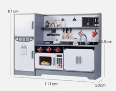 B&W Refrigerator Kitchen MSN22006 - Colorland Toys