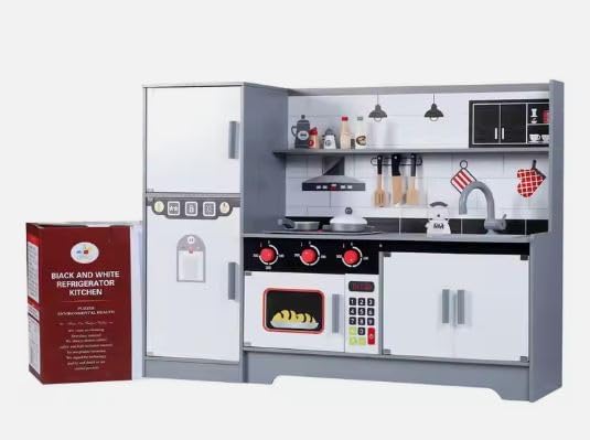 B&W Refrigerator Kitchen MSN22006 - Colorland Toys