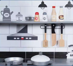 B&W Refrigerator Kitchen MSN22006 - Colorland Toys