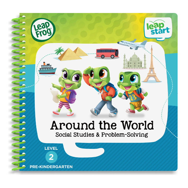 LeapFrog LeapStart Around the World Social Studies & Problem-Solving English Edition 80-462400 - Colorland Toys