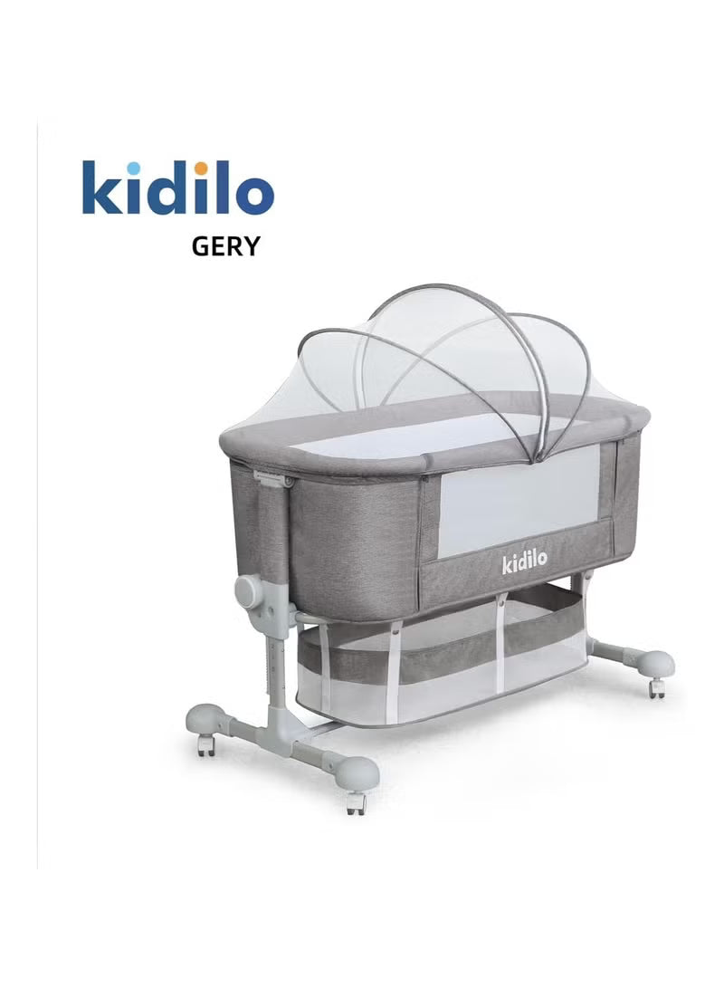 Kidilo Baby Cradle Grey B11380 - Colorland Toys