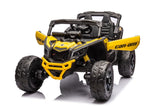 Can - Am Maverick Turbo RR 12V 10AH/4M Yellow DKCA003 - Colorland Toys