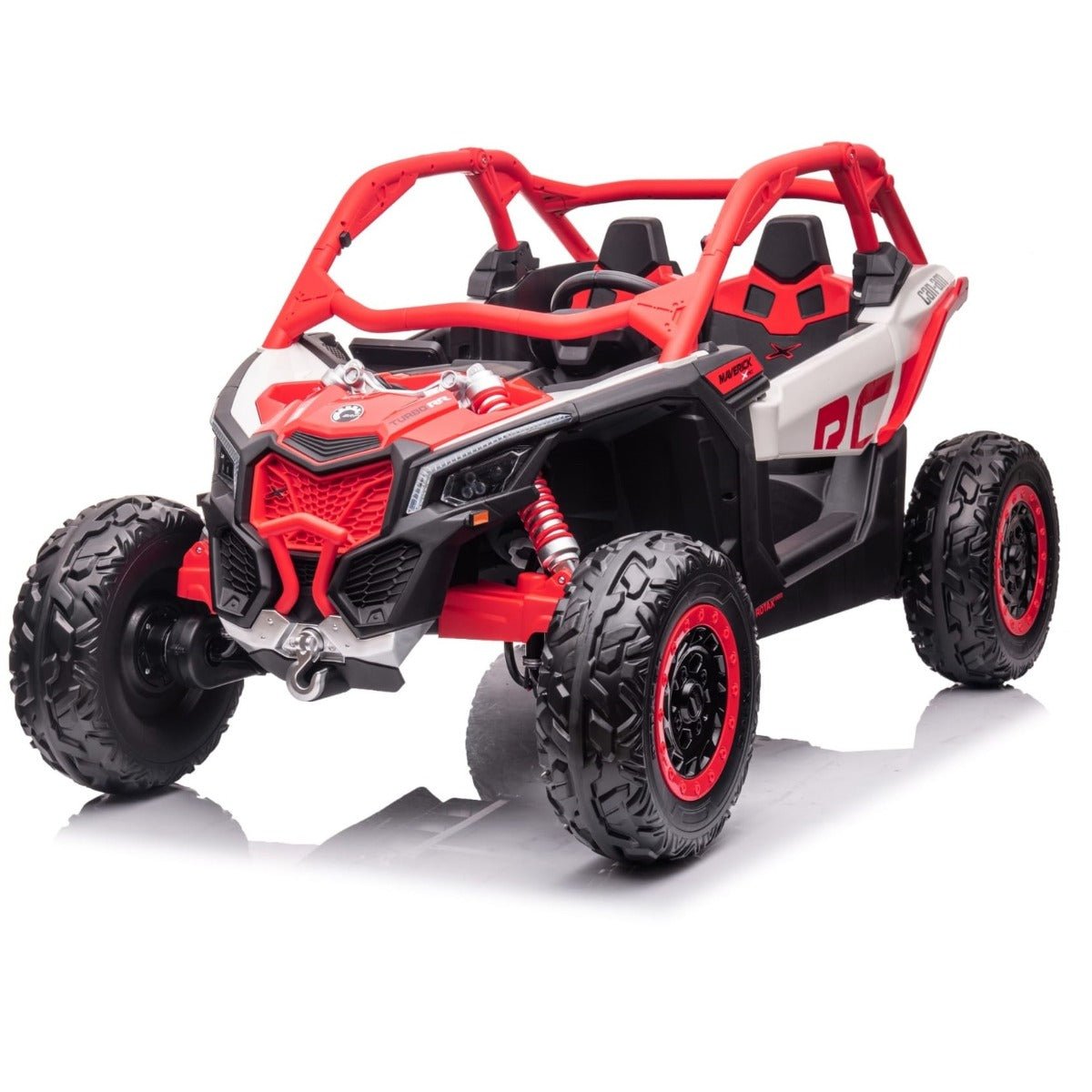 Can - Am Maverick Turbo RR Truck 24V 7AH/4M Red DKCA001 - Colorland Toys