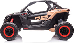 Can - Am Maverick Turbo RR Truck Plastic 12V14AH/4M Black/Gold DK - CA001 - Colorland Toys