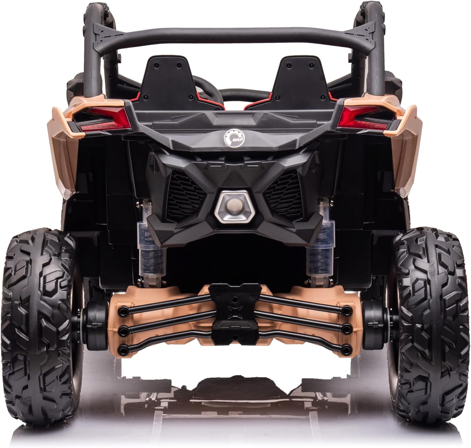 Can - Am Maverick Turbo RR Truck Plastic 12V14AH/4M Black/Gold DK - CA001 - Colorland Toys