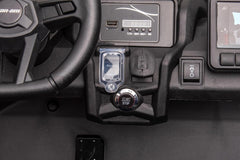 Can - Am Maverick Turbo RR Truck Plastic 12V14AH/4M Black/Gold DK - CA001 - Colorland Toys