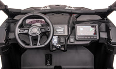 Can - Am Maverick Turbo RR Truck Plastic 12V14AH/4M Black/Gold DK - CA001 - Colorland Toys