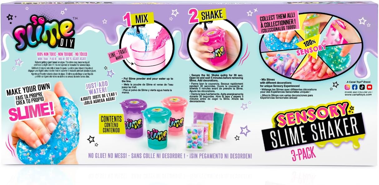 Canal Toys Slime Shaker 3 Pack SSC003 - Colorland Toys