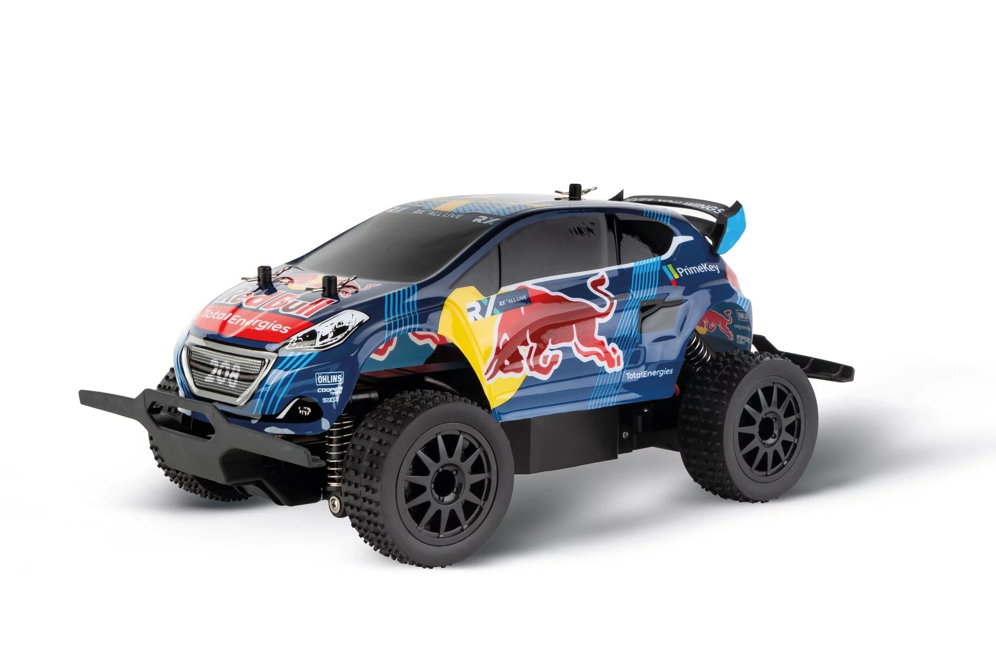 Carrera 2.4GHz Red Bull Peugeot WRX 208 Rallycross RC Car - Colorland Toys