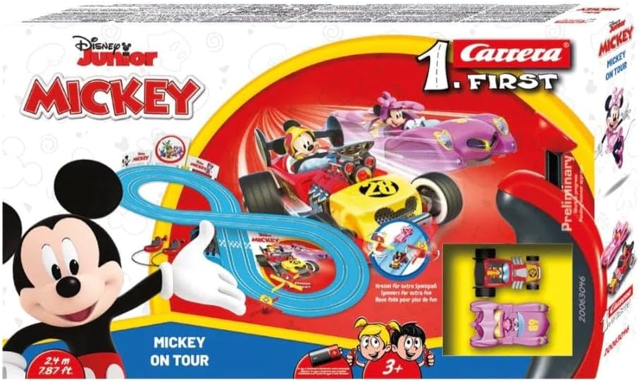 Carrera First Race Track - Mickey's On Tour 63046 - Colorland Toys