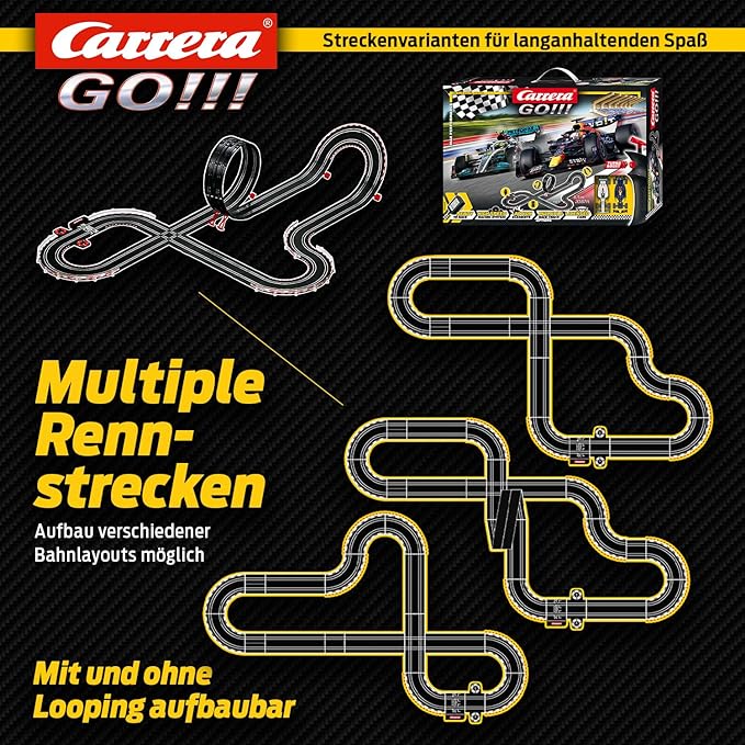 Carrera GO! Max Performance Trackset 6.3M 62548 - Colorland Toys