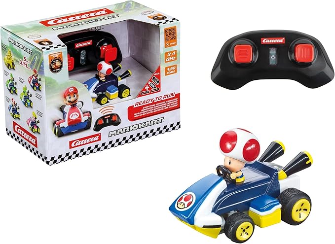 Carrera Mario Kart Mini RC Toad 430035U - Colorland Toys