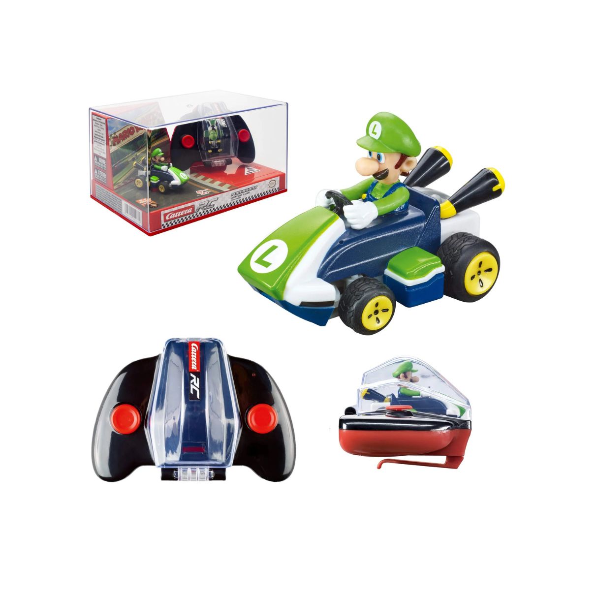 Carrera Mario kart RC Mini Luigi 430033U - Colorland Toys