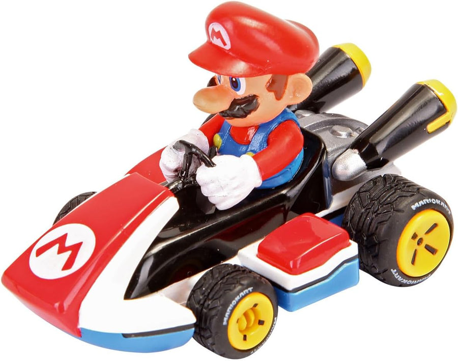 Carrera Nintendo Mario Kart 8 Pull-Back Car 1:43 Scale Assorted