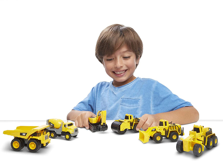 CAT Die Cast Metal Wheel Loader/Steam Roller/Excavator 4inch