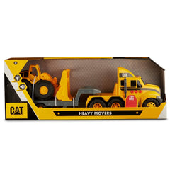 CAT Heavy Movers Flatbed With Bulldozer 82288 - Colorland Toys