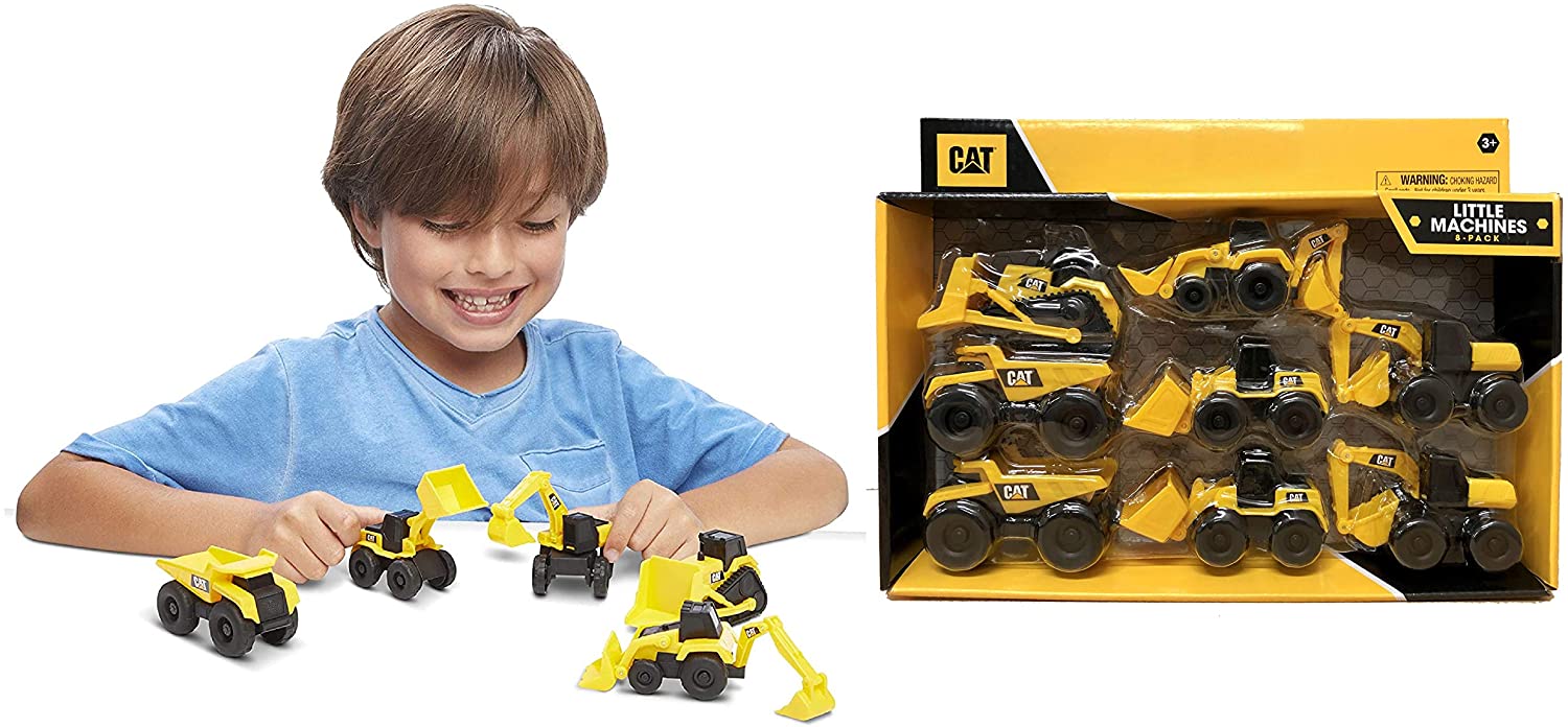 CAT Little Machines Megapack 3inch 8 - pack 82338 - Colorland Toys