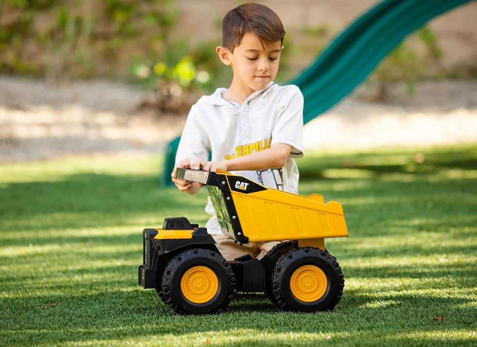 CAT Mighty Steel Dump Truck 20inch - Colorland Toys