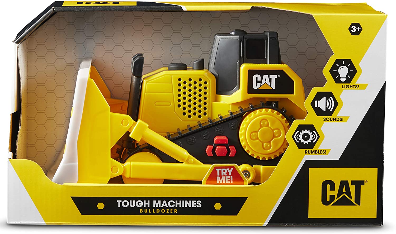 CAT Tough Machines Bulldozer 10inch 82287/82283 - Colorland Toys
