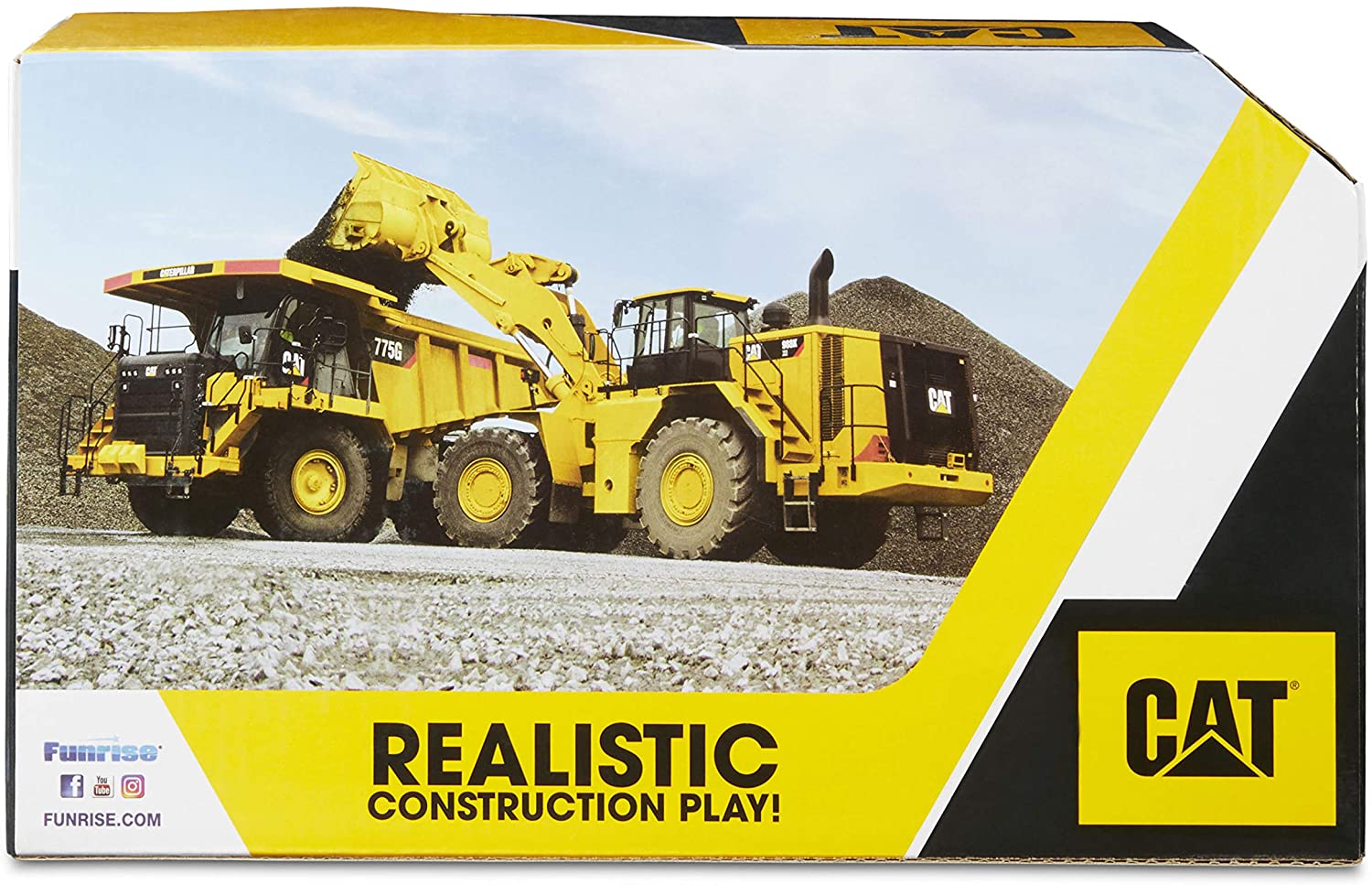 CAT Tough Machines Bulldozer 10inch 82287/82283 - Colorland Toys