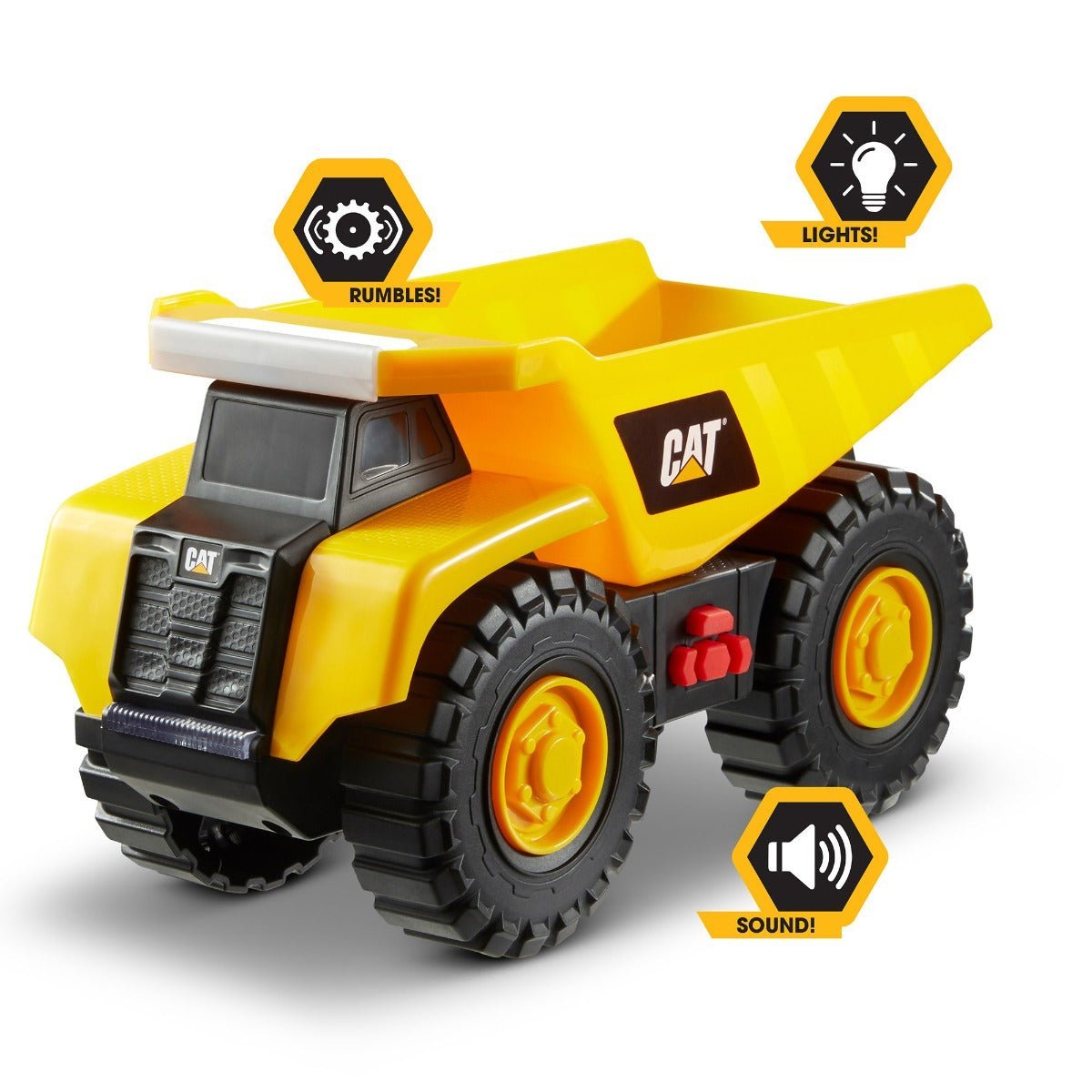 Cat Tough Machines Lights & Sounds Dump Truck 82283 - Colorland Toys