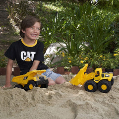 CAT Construction Fleet Dump Truck-Wheel Loader 10in 82046 - Colorland Toys