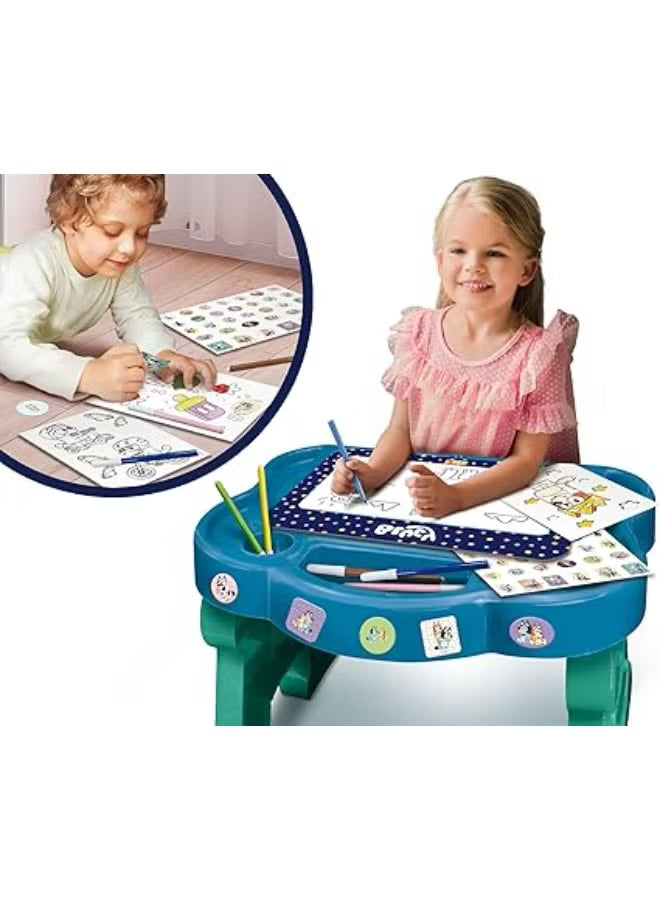 Bluey Creative Art Desk 99399 - Colorland Toys