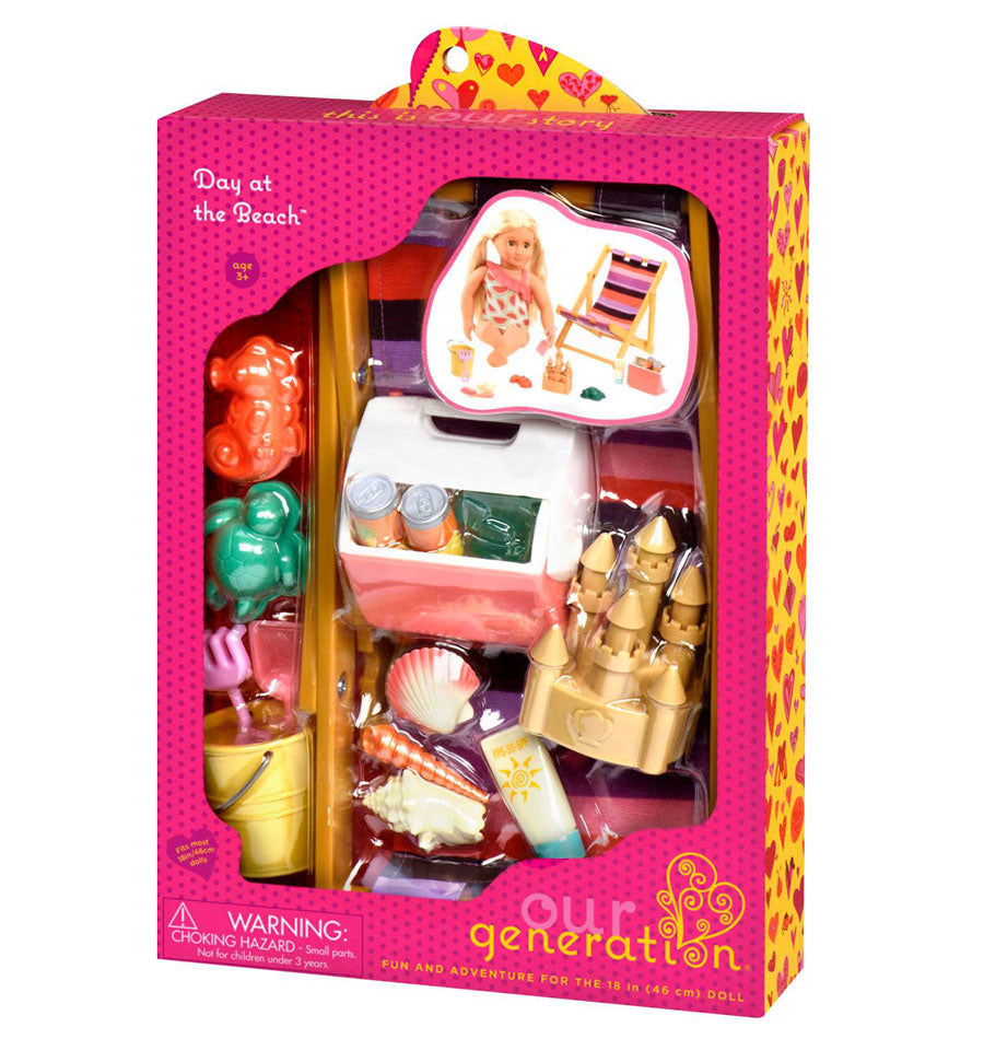 Our Generation Beach Accessories Set - Colorland Toys