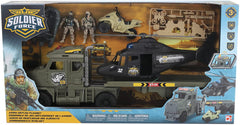 Chapmei Soldier Force Army Deploy Playset 545119 - Colorland Toys