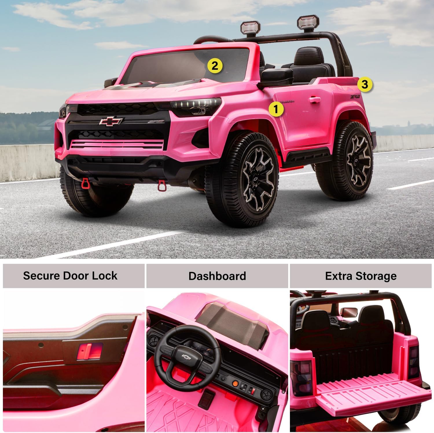 Chevrolet Colorado Ride On Car BBH - 036 - Colorland Toys