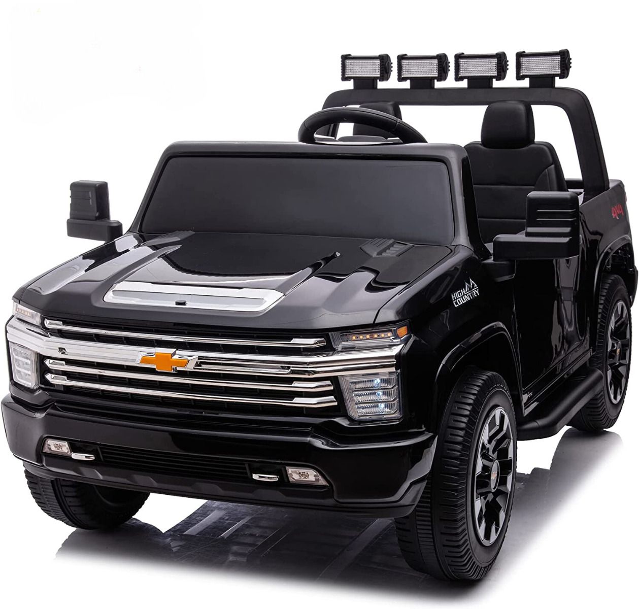 Chevrolet Silverado Two Seater Truck Black 12V2M 805EL - Colorland Toys