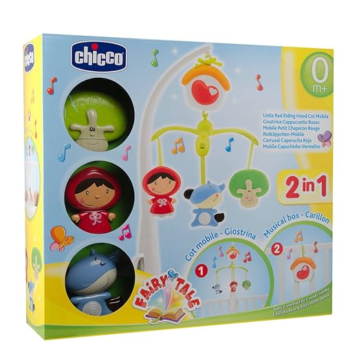 Chicco Little Red Riding Hood Cot Mobile CH60132 - Colorland Toys