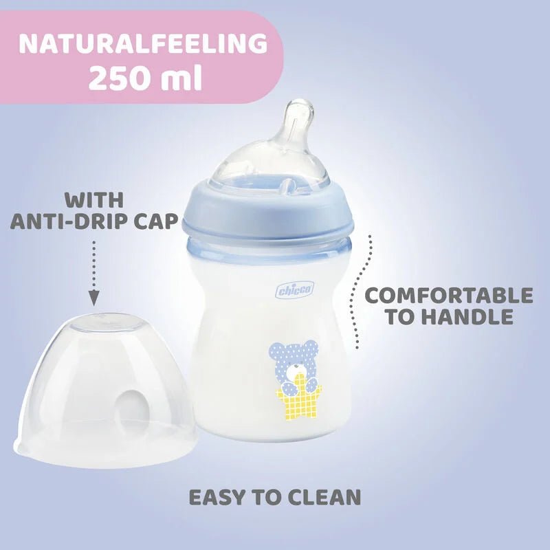 Chicco Natural Feeling Bottle 250ml CH80723 - Colorland Toys