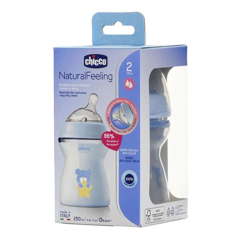 Chicco Natural Feeling Bottle 250ml CH80723 - Colorland Toys