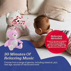 Chicco Plush Bear Pink w/ Light & Music CH07495 - 10 - Colorland Toys