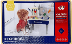 Children Dishwasher Playset 33pcs 1234 - 6D - Colorland Toys