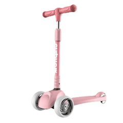 Chipmunk Folding Scooter Pink A - 3 - Colorland Toys