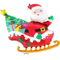 Christmas Santas Sleigh Supershape Foil Balloon P35 4204101 - Colorland Toys