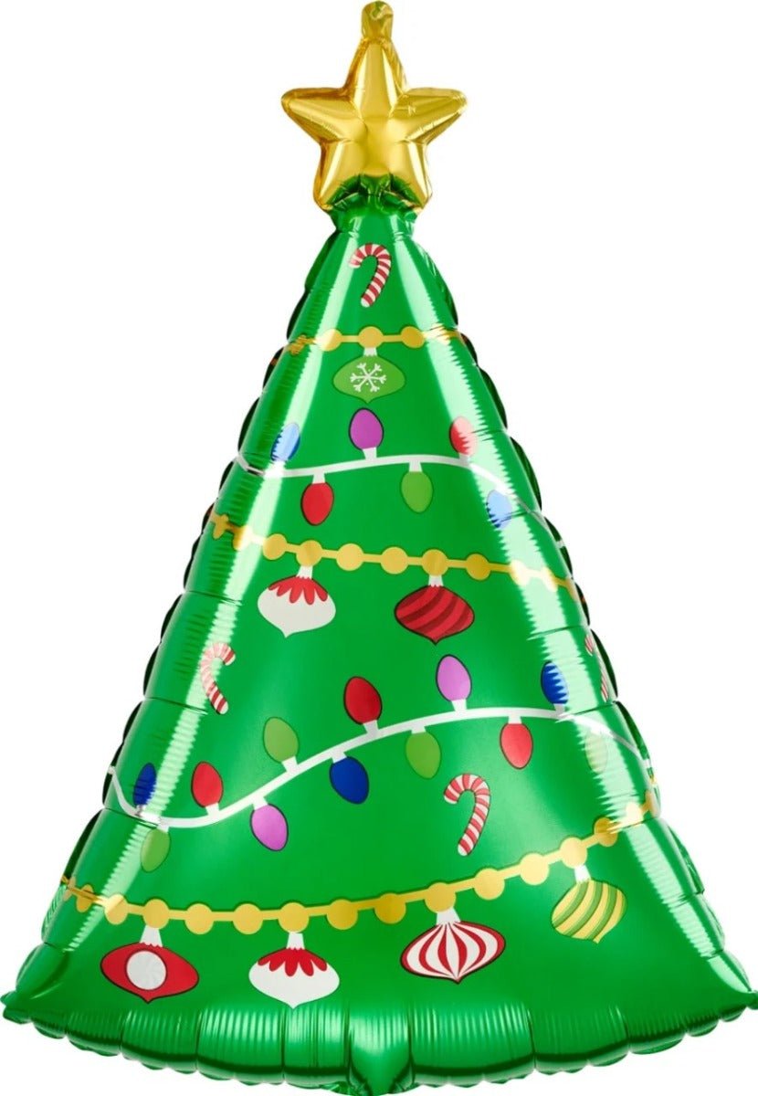 Christmas Tree Festive Foil Balloon S50 18inch 4335401 - Colorland Toys