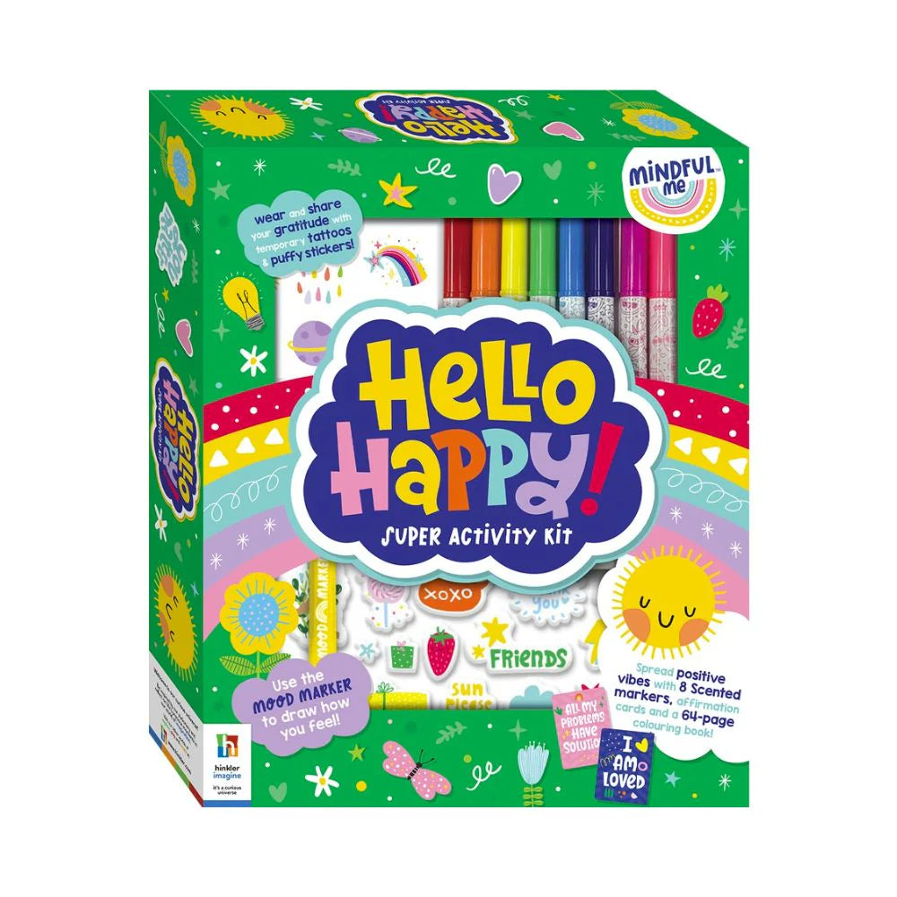 Hinkler Mindful Me Super Activity Kit Hello Happy155692 - Colorland Toys