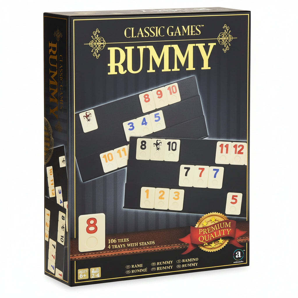 Classic Rummy Card Game Set ST006 - Colorland Toys