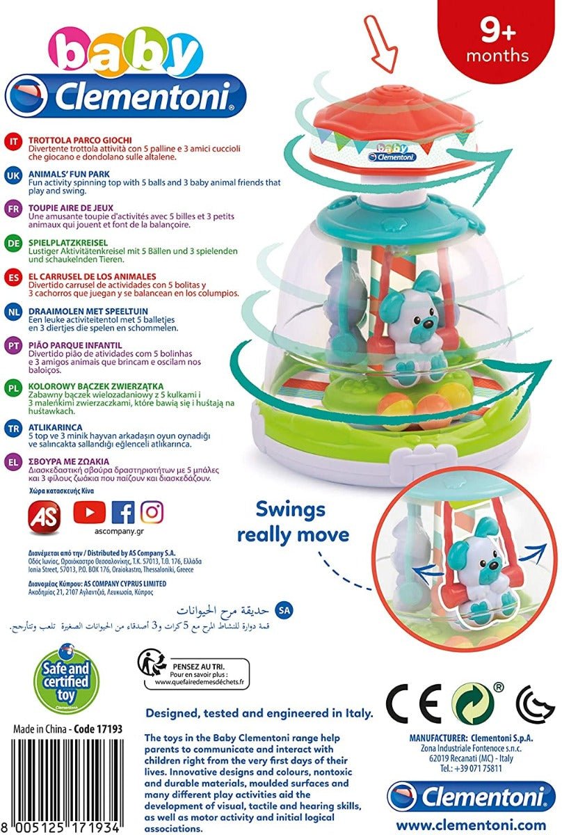 Clementoni Baby Animals Fun Park 17193 - Colorland Toys