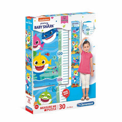 Clementoni Baby Shark Measure Me Puzzle 30pcs 20340 - Colorland Toys