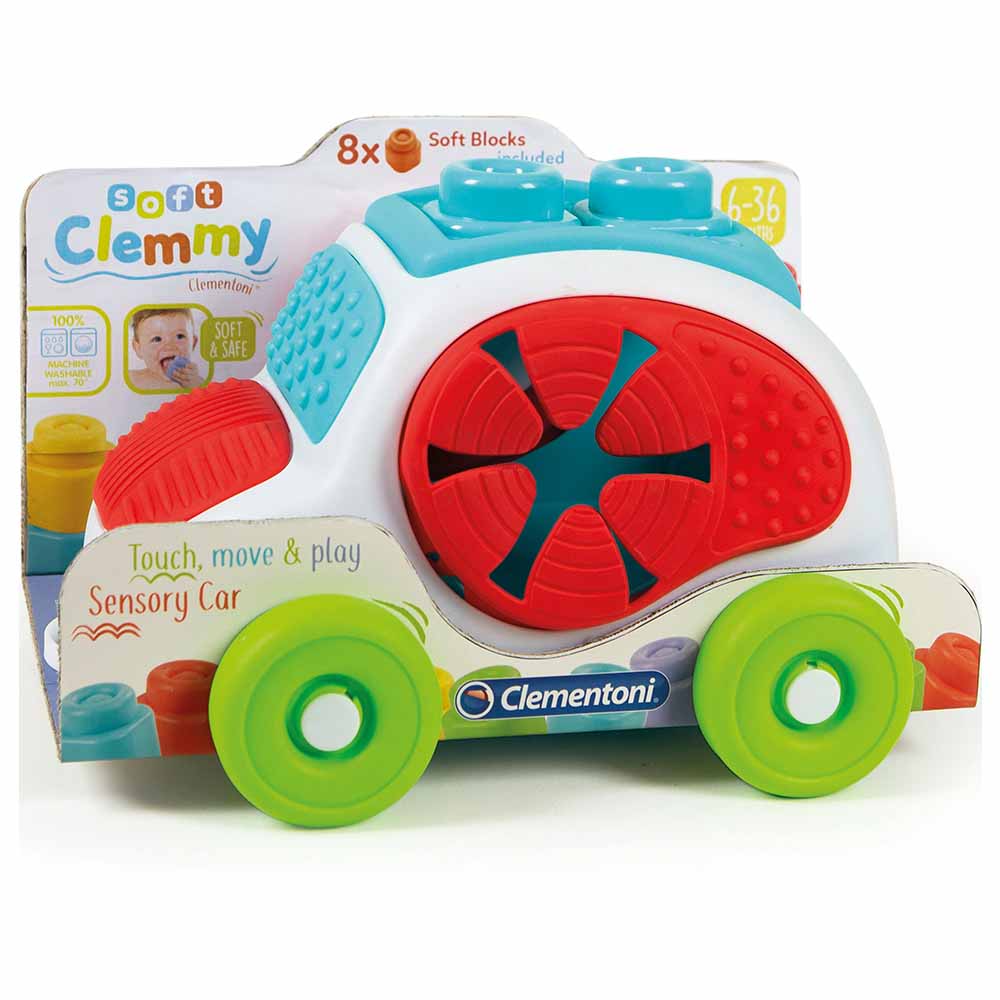 Clementoni Baby Soft Clemmy Car 17315 - Colorland Toys